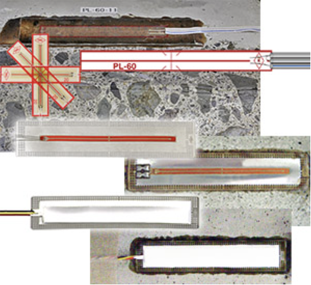 混凝土表面用應變片